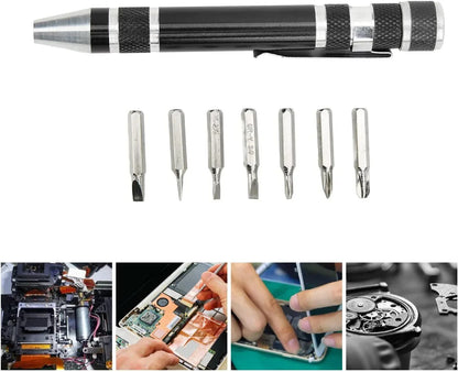 Instant 8-in-1 Pocket Pen Screwdriver