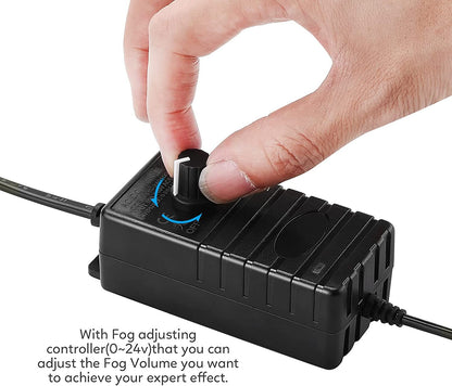 MistGlow – 12-LED Ultrasonic Mist Maker