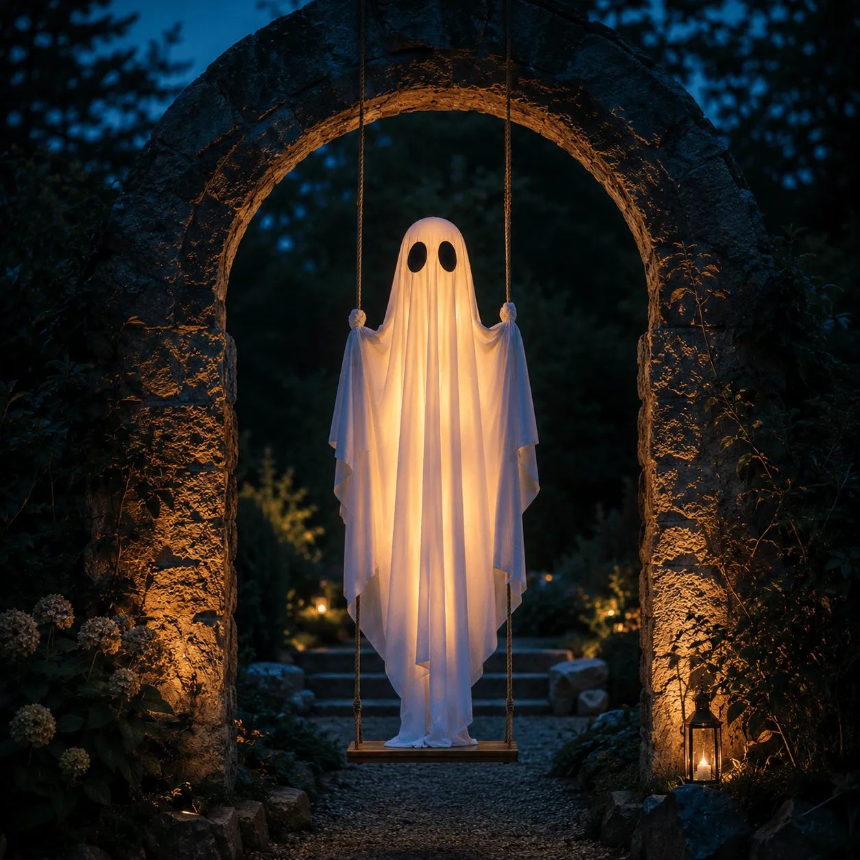 SwingSpook – 5FT Hanging Ghost Decor