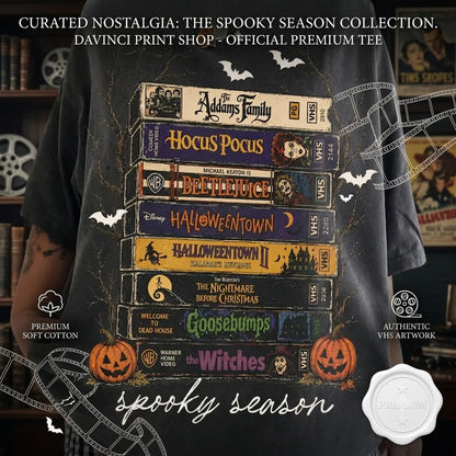 HorrorVerse – Vintage Spooky Season Graphic Tee
