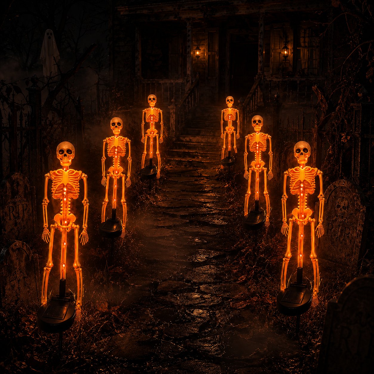 NightFright – LED Skeleton Yard Decor