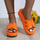 flip flops - glitter summer slippers for the beach