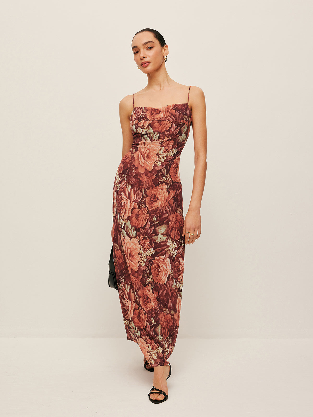 Floral Chiffon Cami Dress