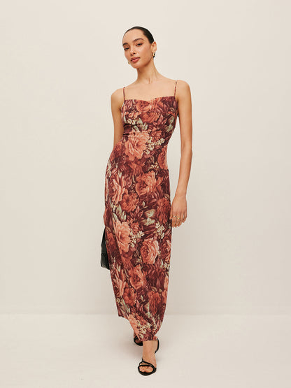 Floral Chiffon Cami Dress