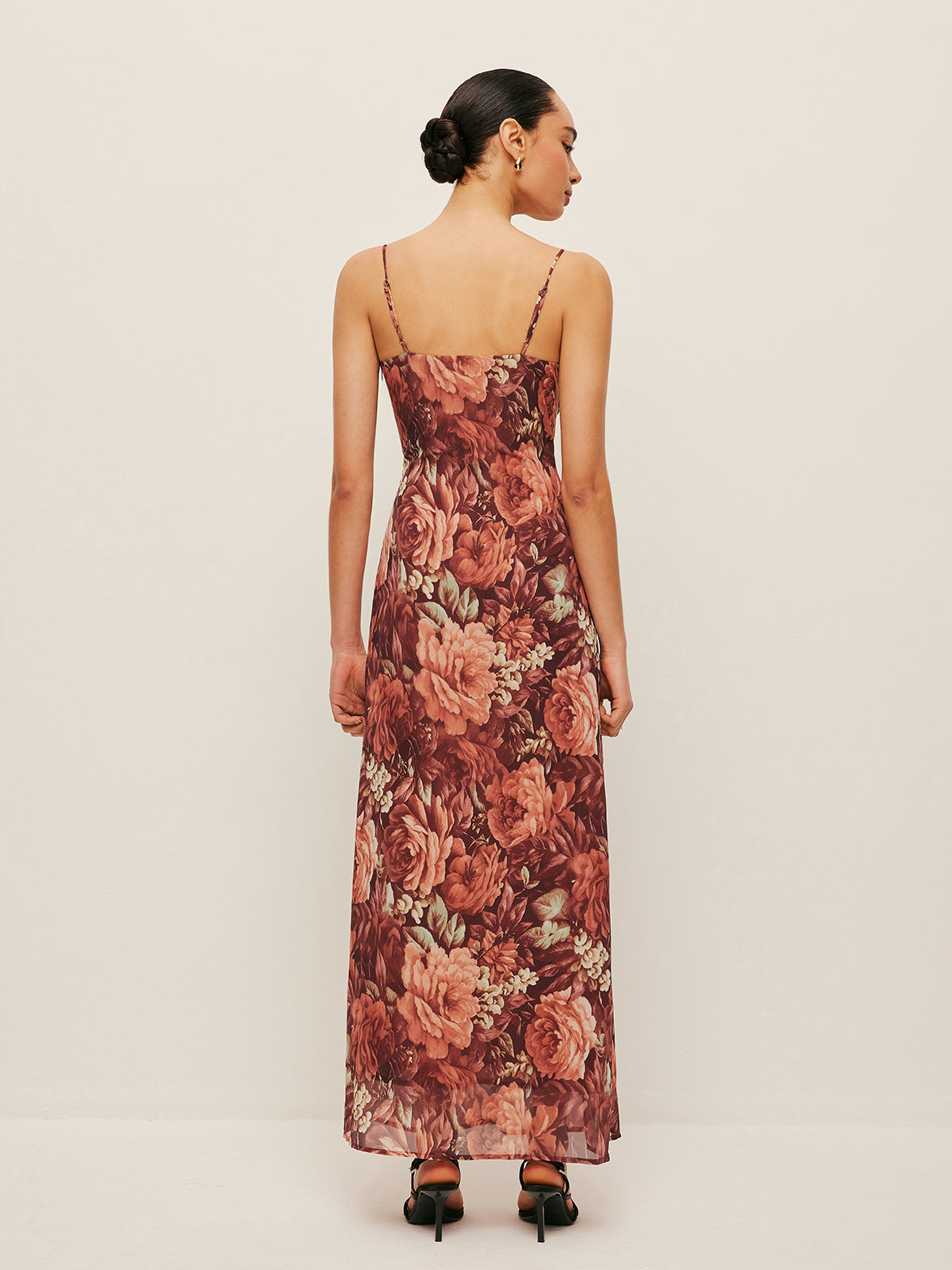 Floral Chiffon Cami Dress