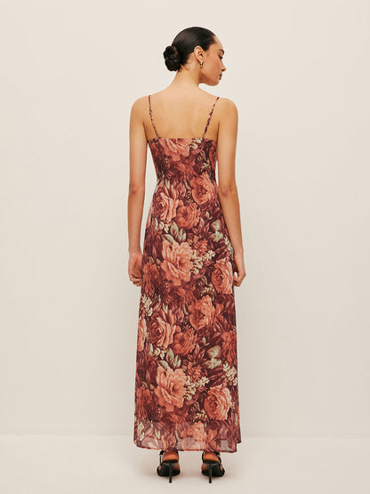 Floral Chiffon Cami Dress