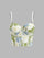 Bloemen Geborduurde Sweetheart Korset