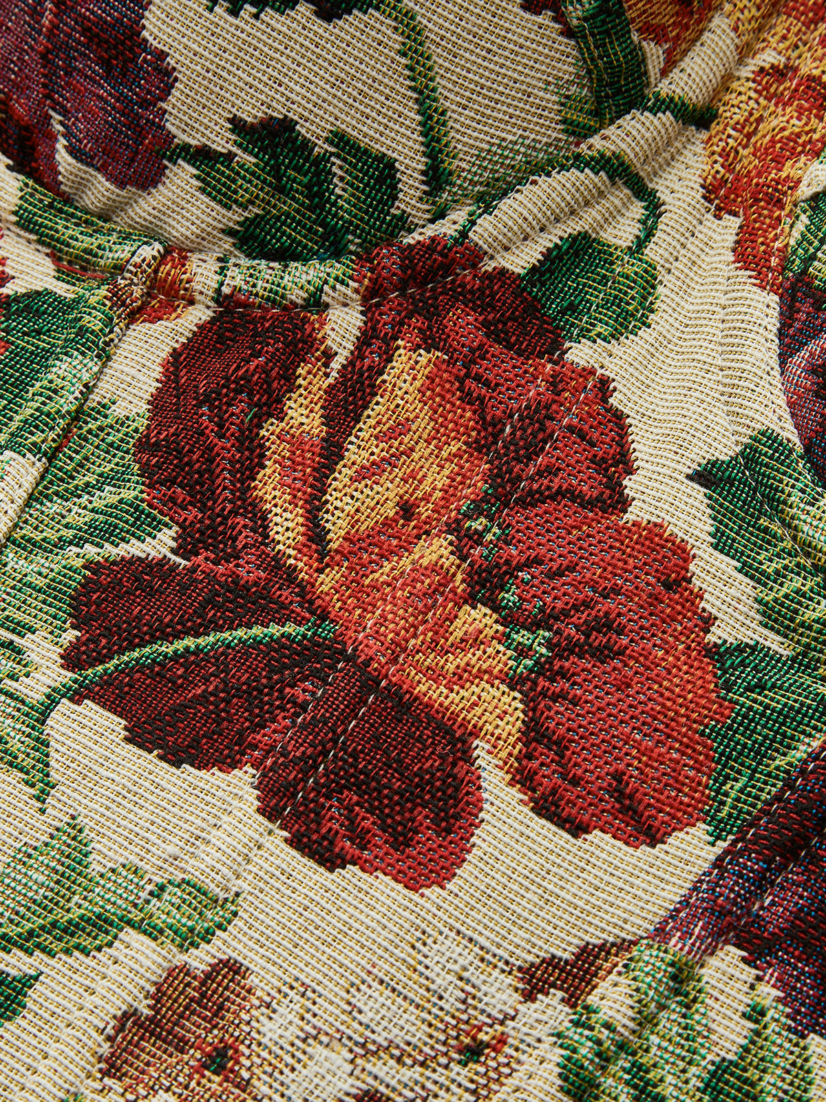 Corsé con escote corazón y estampado floral