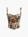 Corsé con escote corazón y estampado floral
