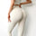 Leggings de yoga d'entraînement de course de gym respirants secs sexy unis à taille haute élastique