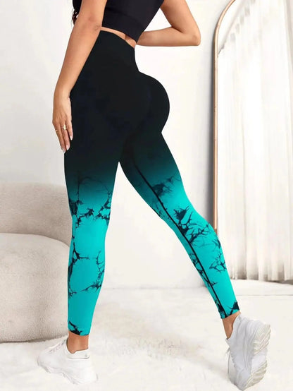 High Waist Gym Workout Scrunch Butt Running Leggings