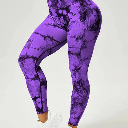 High Waist Push Up Gym Tights Tummy Control Workout Sport Fitness Leggings