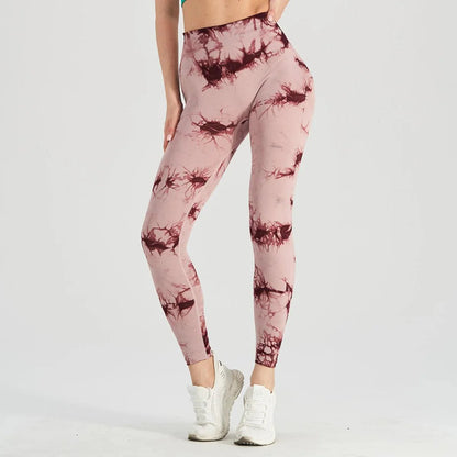 High Waist Push Up Gym Tights Tummy Control Workout Sport Fitness Leggings