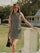 Houndstooth Tweed Zipper Dress