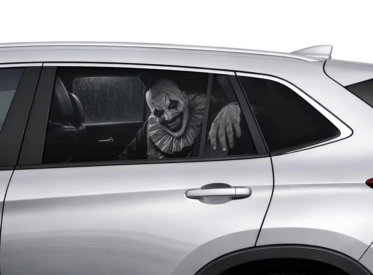 Clown Art Car Window Sticker – Ventayo