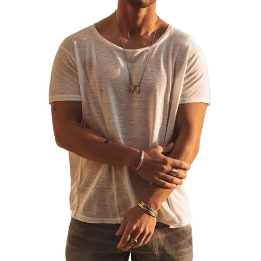 loose t-shirt with round neck