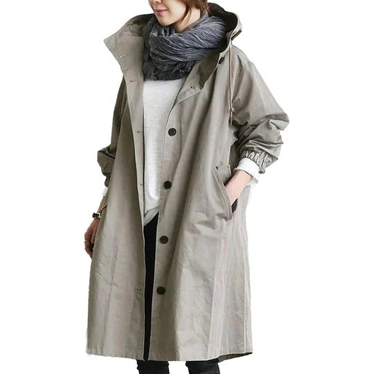 Women's Long Raincoat