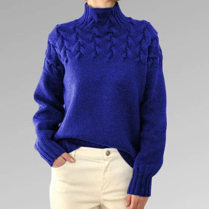Women's Knitted Turtleneck Sweater