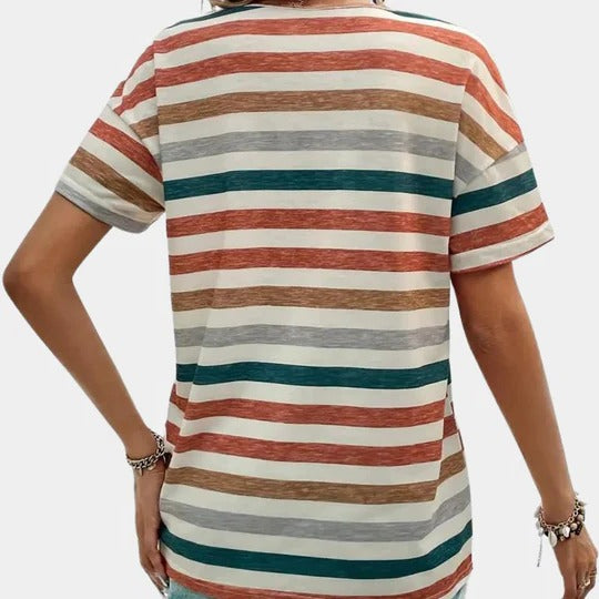 Striped Women's T-shirt