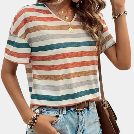 Striped Women's T-shirt
