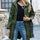 Zipper Trench Coat For Women