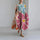 Dress with flora print
