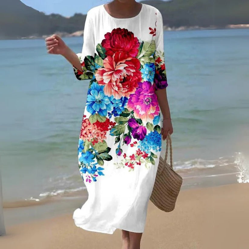 Flowy Midi Dress