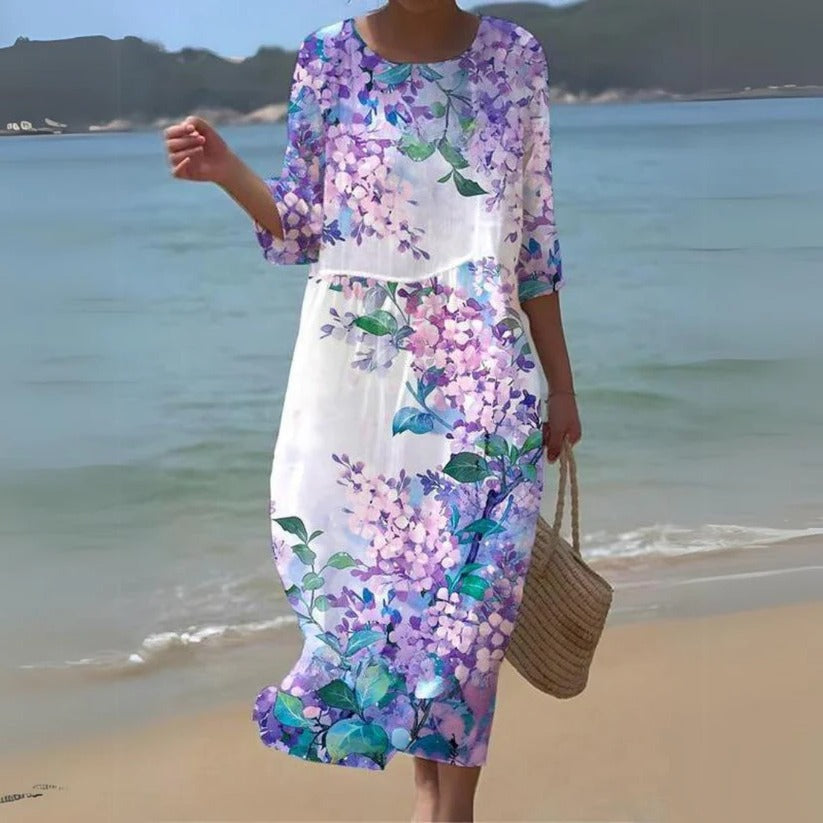 Flowy Midi Dress
