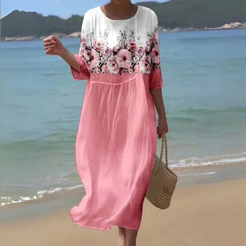 Flowy Midi Dress