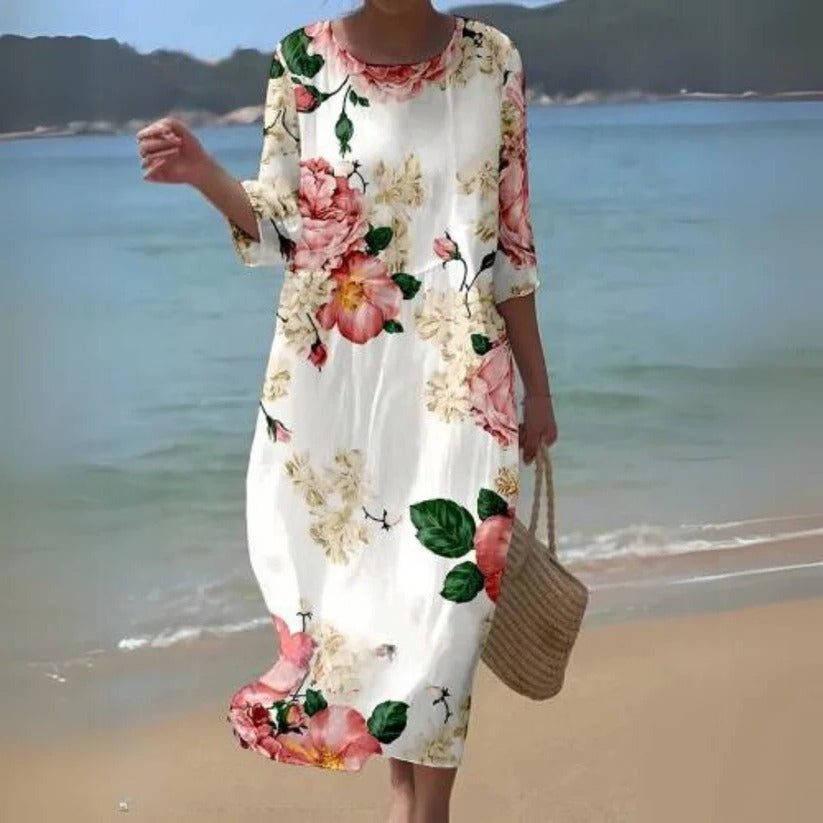 Flowy Midi Dress