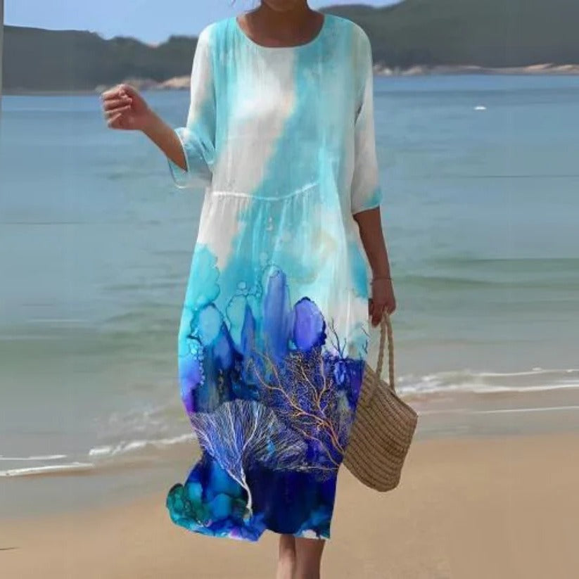 Flowy Midi Dress