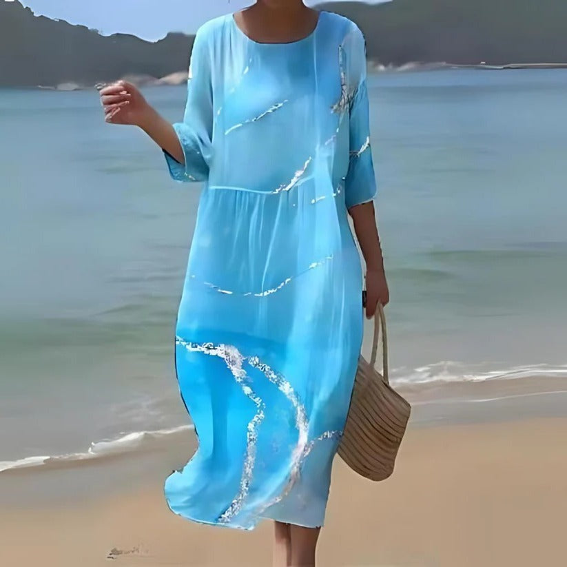 Flowy Midi Dress