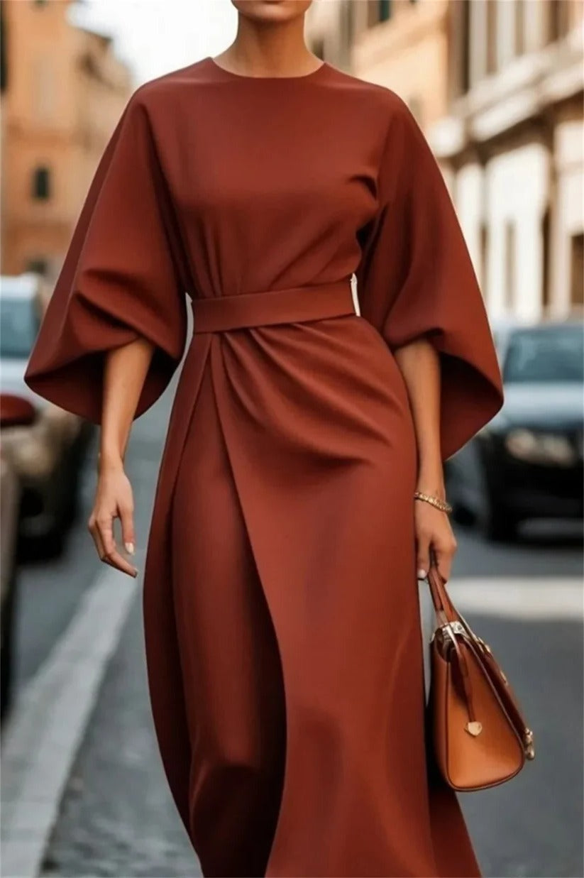 A-Line Midi Dress