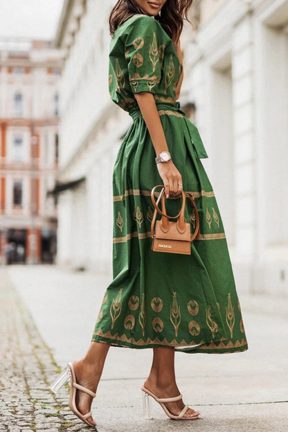 Short-Sleeved Dress