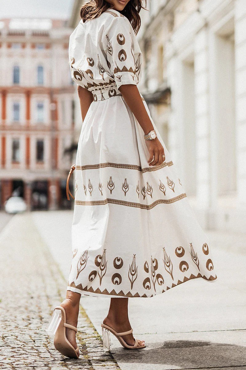 Short-Sleeved Dress