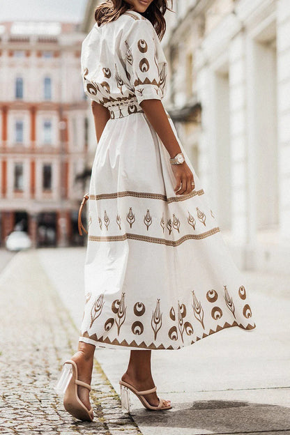 Short-Sleeved Dress
