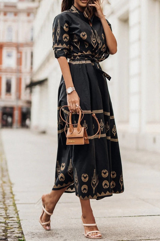 Short-Sleeved Dress