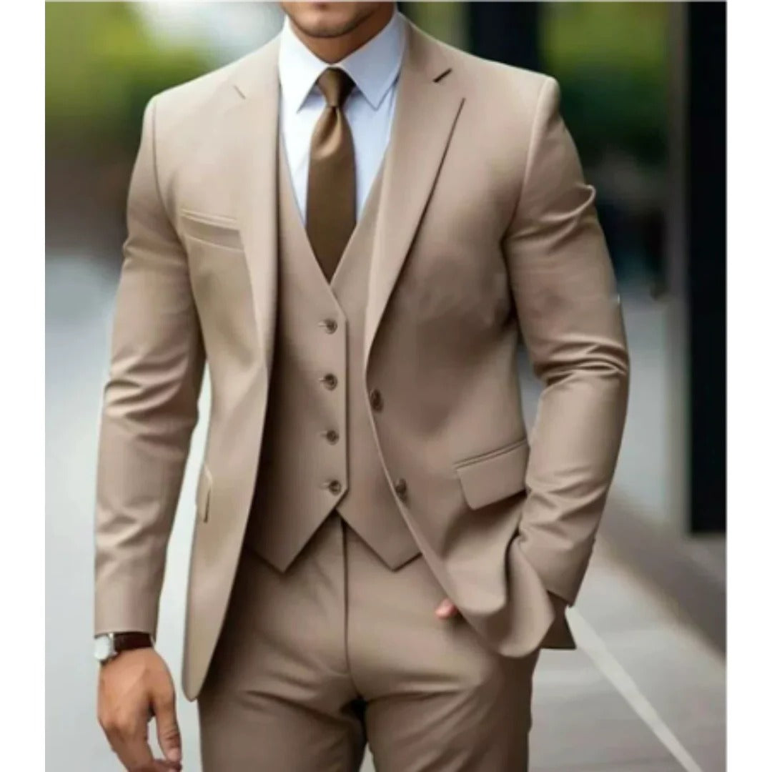 Three-piece men’s suit