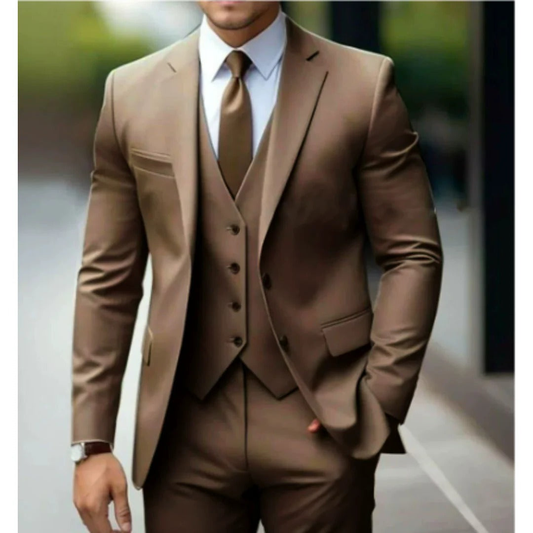Three-piece men’s suit
