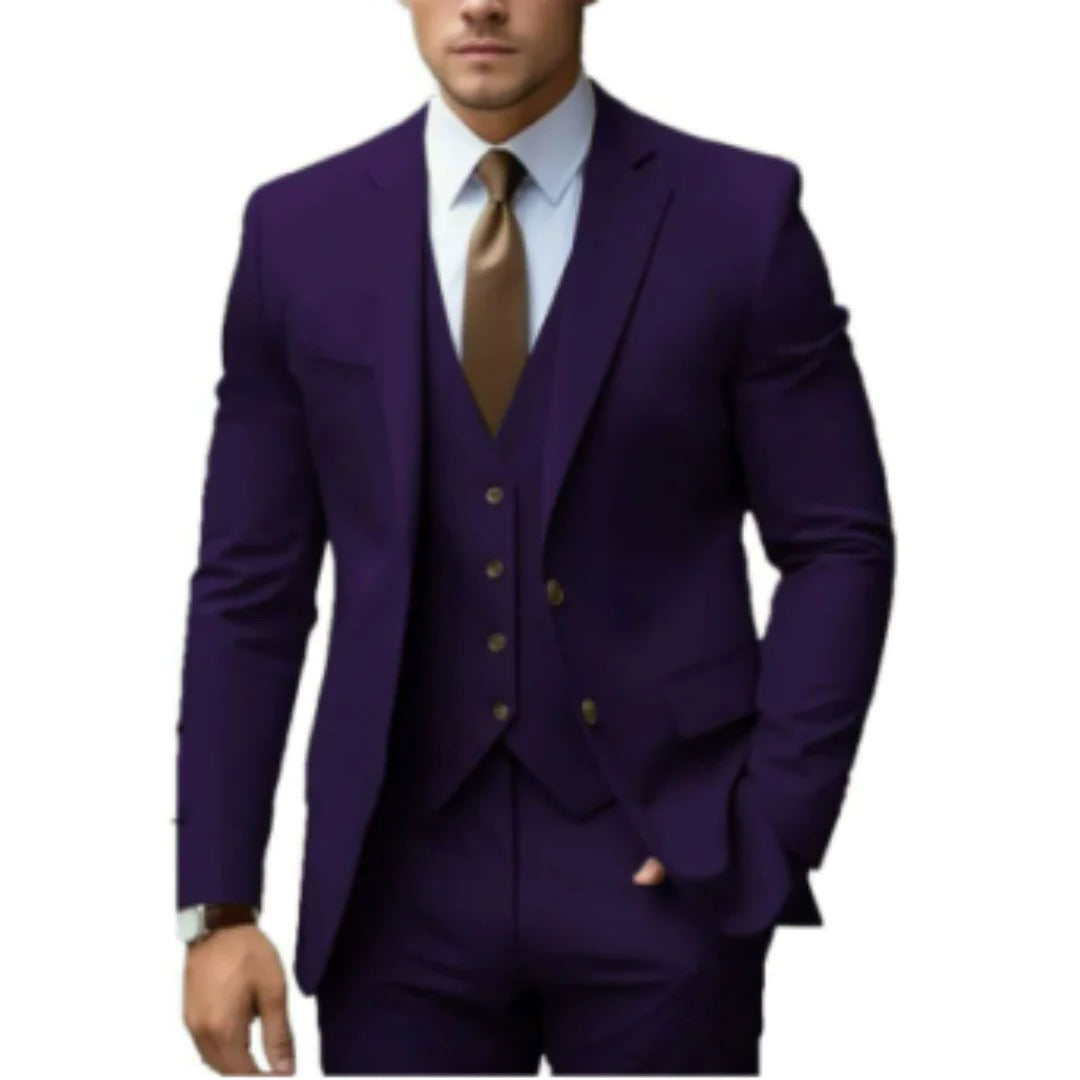 Three-piece men’s suit