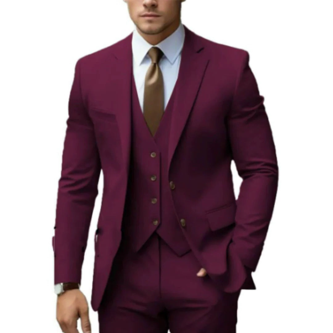 Three-piece men’s suit