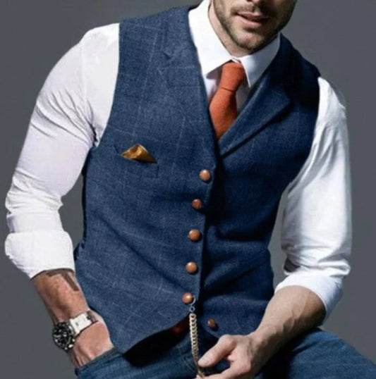 Men's vintage-style vest