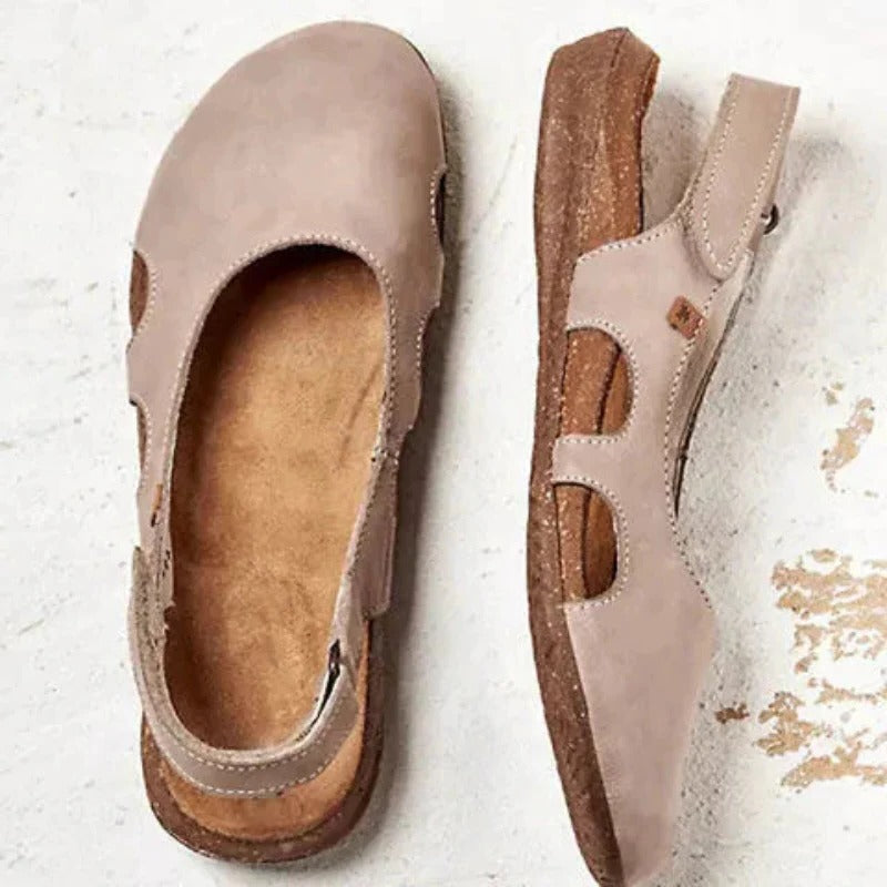 Closed-toe sandals