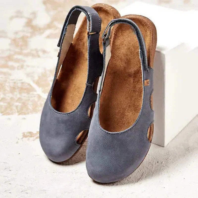 Closed-toe sandals