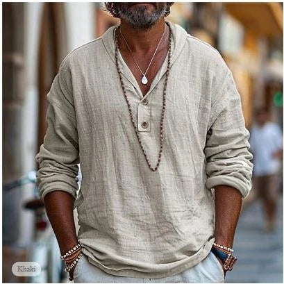 Men's  Long Sleeve Shirt