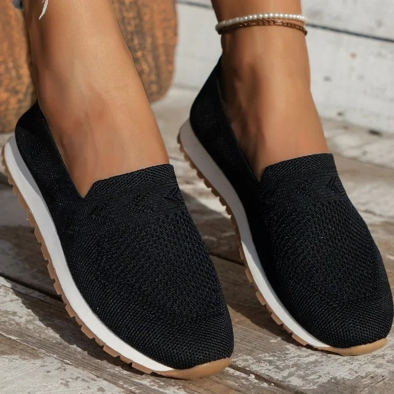 Slip-on walking shoes