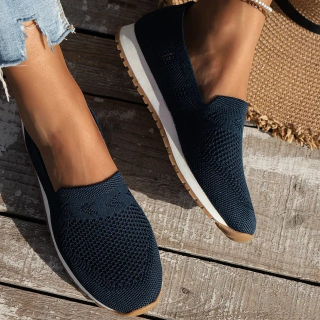 Slip-on walking shoes