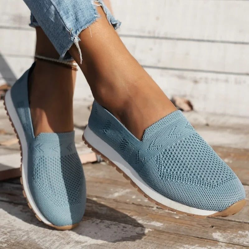 Slip-on walking shoes