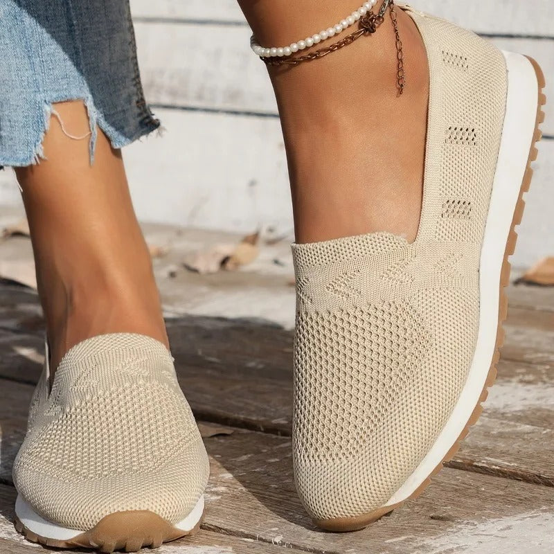 Slip-on walking shoes