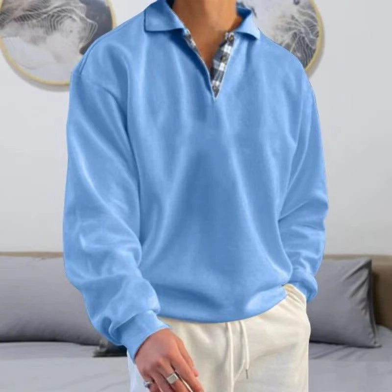 Pullover with classic structure